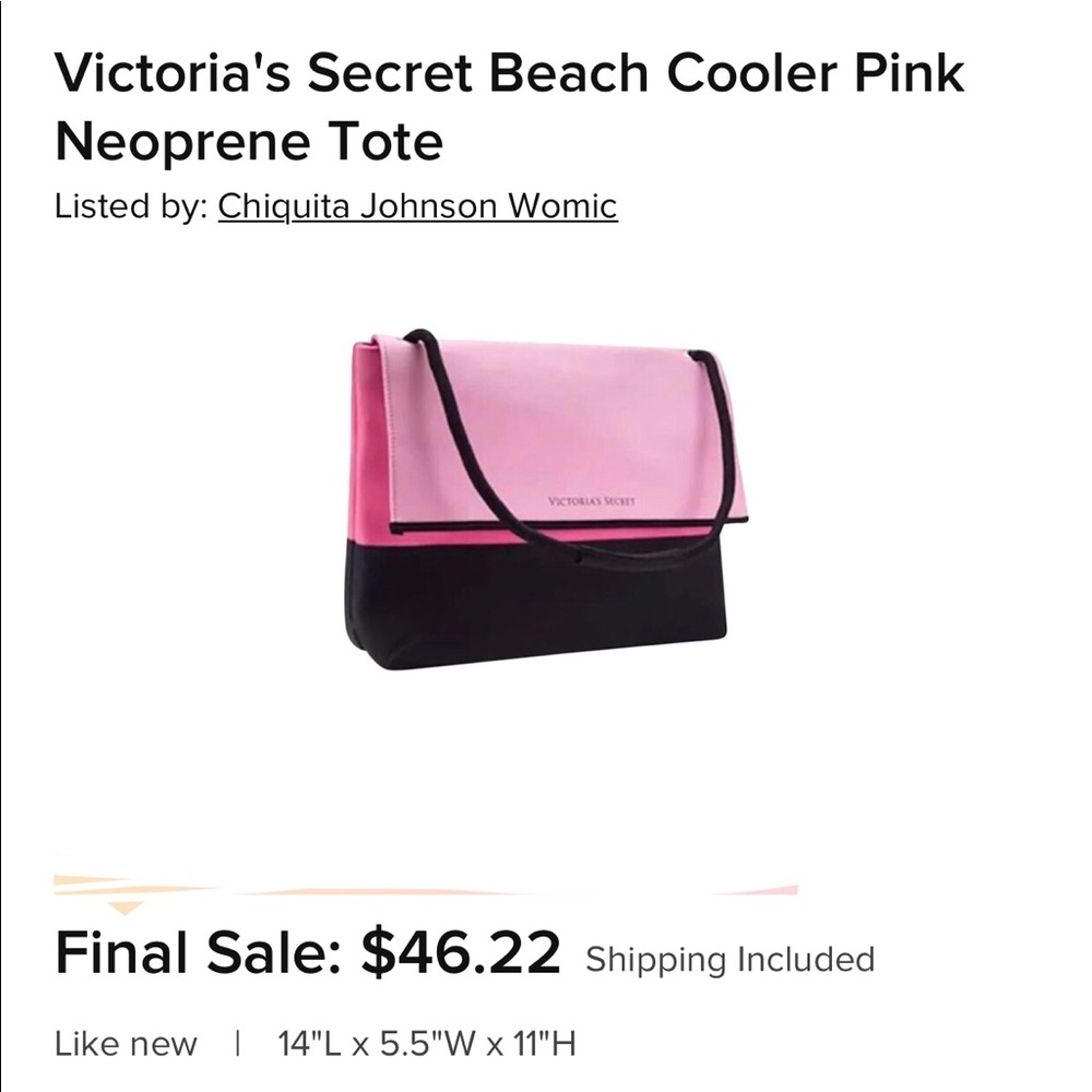 Victoria secret cooler